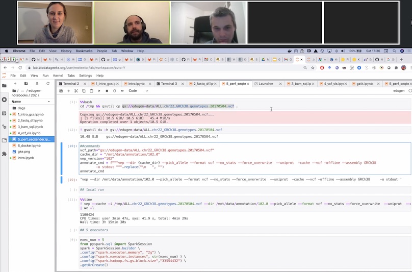 Workshop during 'Omics Data Science' course
